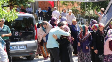 Vatandaşlar, Şehit Piyade Teğmen Raşit Aydın’ın ailesini yalnız bırakmadı