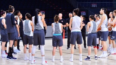 A Milli Kadın Basketbol Takımı hazırlıklarına devam etti