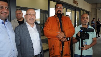 ABD’li oyuncu Steven Seagal Türkiye’de