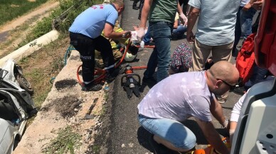 Balıkesir’de kaza: 4 yaralı