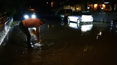 Bursa’da fındık büyüklüğünde dolu yağdı