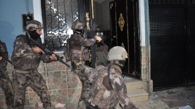 Dev uyuşturucu operasyonunda 49 gözaltı