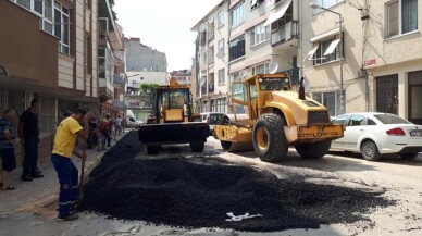 Erdek’te doğalgaz çalışmalarına devam