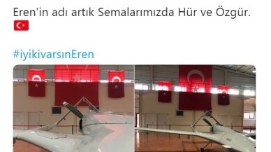 Eren Bülbül’ün adını taşıyan SİHA ilk uçunu gerçekleştirdi