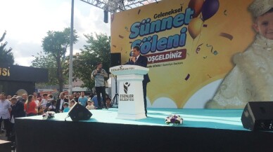 Esenlerli miniklerin erkekliğe ilk adımı şölenle kutlandı