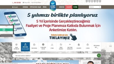 Eyüpsultan’da “5 Yılımızı Birlikte Planlıyoruz” anketi