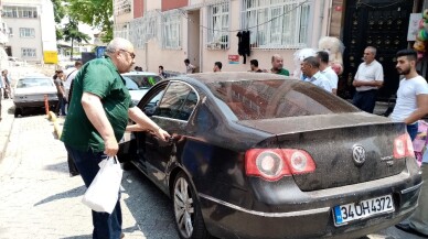 Fatih’te dur ihtarına uymayan sürücü polis alarma geçirdi