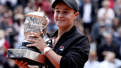 Fransa Açık’ta kadınlarda şampiyon Ashleigh Barty