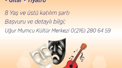 Kartal Belediyesi’nin yaz sanat kursları için kayıtlar başladı