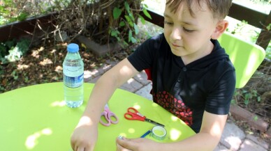 Minikler “Tohumlu Çiçek Kalemler” ile çevre bilincine dikkat çekti