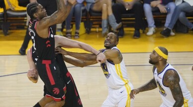 NBA’de Toronto, Warriors karşısında 2-1 öne geçti