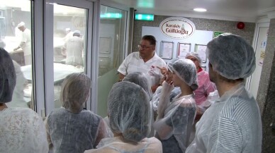 (Özel) Türk baklavasını öğrenmek için Brezilya’dan geldiler