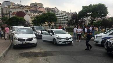 Şişli’de banka takipli gasp