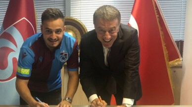 Trabzonspor, Yusuf Sarı ile 3 yıllık sözleşme imzaladı