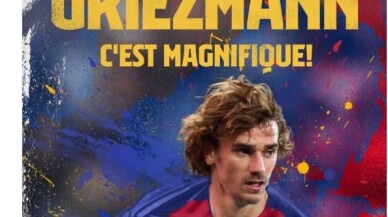 Barcelona, Griezmann’ı kadrosuna kattı