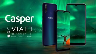 Casper’dan yeni telefon: Casper VIA F3