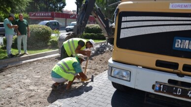 Edremit’te çalışmalar dört koldan sürüyor