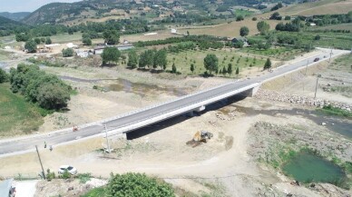 Kent merkezine ulaşımı kısaltacak köprüde sona gelindi