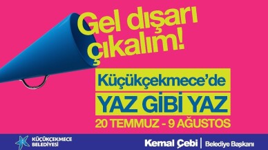 Mahalle sineması keyfi Küçükçekmece’de başlıyor