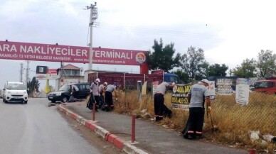 Nakliyeciler Terminali’nde kapsamlı temizlik yapıldı