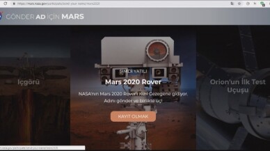 (ÖZEL) 2,5 milyon Türk ismini Mars’a göndermek istiyor