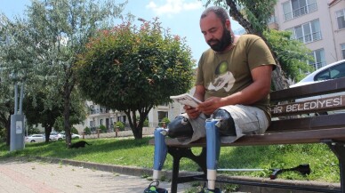 (Özel) Ayaklarını kaybettiği göçük altından, dünya rekoruna uzanan hayat hikayesi kitap oldu