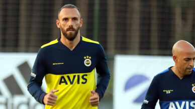 Vedat Muriç, Fenerbahçe’de ilk antrenmanına çıktı