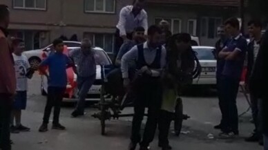 Damat ve sağdıcın zor anları