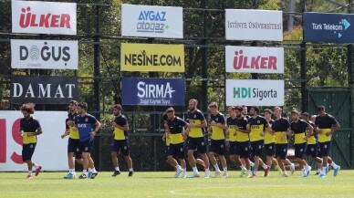 Fenerbahçe taktik çalıştı