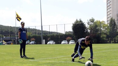 Fenerbahçe’de Trabzonspor maçı hazırlıklarını sürdürdü