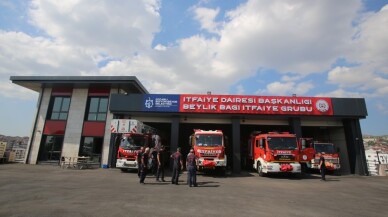 Gebze Beylikbağı İtfaiye binası faaliyete geçti