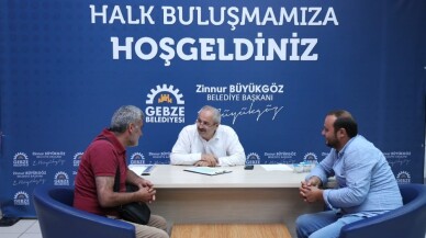 Gebze’de halk buluşmaları sürüyor