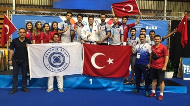 İAÜ Karate Takımı Avrupa’da üçüncü oldu