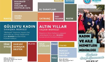 Kadınlara ve engellilere her dalda eğitim