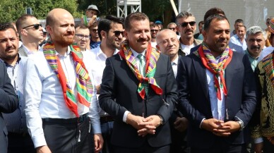 Kurtdere güreşlerinde Bilal Erdoğan sürprizi