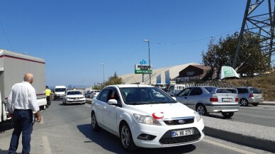 Sultangazi hayvan pazarındaki yoğunluk havadan görüntülendi