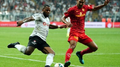 Süper Lig: Beşiktaş: 1 - Göztepe: 0 (İlk yarı)