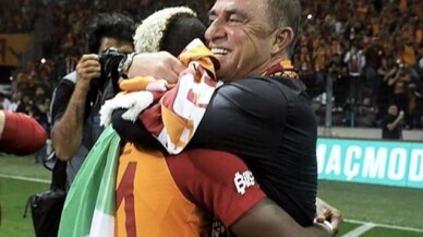 Terim’den Onyekuru’ya: ’İyi şanslar evlat’