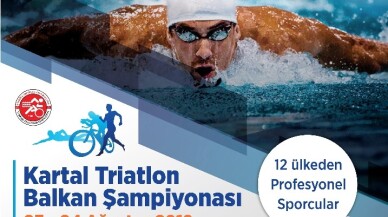 Triatlon Balkan Şampiyonası heyecanı Kartal’da yaşanacak