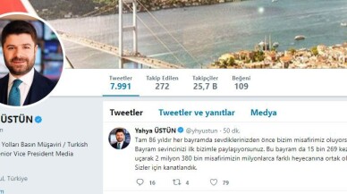 TYH, Kurban Bayramı’da 2 milyon 380 bin yolcu taşıdı