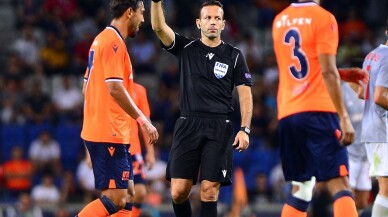 UEFA Şampiyonlar Ligi: Medipol Başakşehir: 0 - Olympiakos: 0 (İlk yarı)