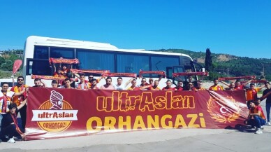 UltrAslan Orhangazi, takımlarını Ankara’da yalnız bırakmadı