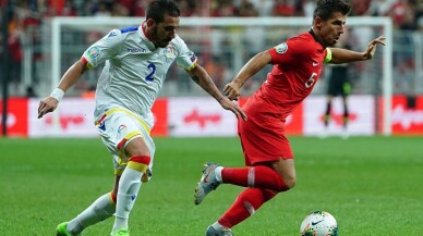 2020 Avrupa Futbol Şampiyonası Elemeleri: Türkiye: 0 - Andorra: 0 (İlk yarı)