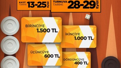 41 Burda AVM’de Tavla Turnuvası heyecanı