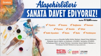 Ataşehir bu kış sanatla ısınacak