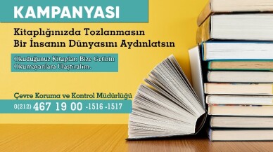 Bayrampaşa Belediyesi’nin kitap toplama kampanyasına büyük ilgi