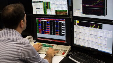 Borsa ilk yarıda yükseldi