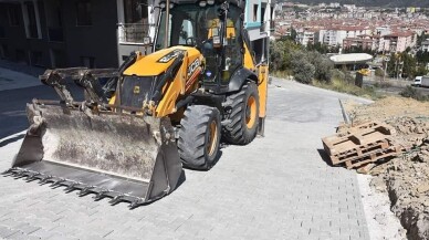 Gemlik Karacaaliye asfalt, Hisar’a parke taşı