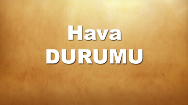 Yurtta hava durumu