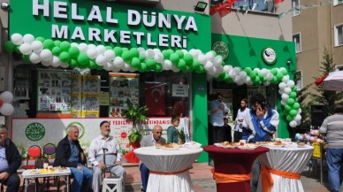 Helal Dünya Marketleri’nin ikinci şubesi açıldı